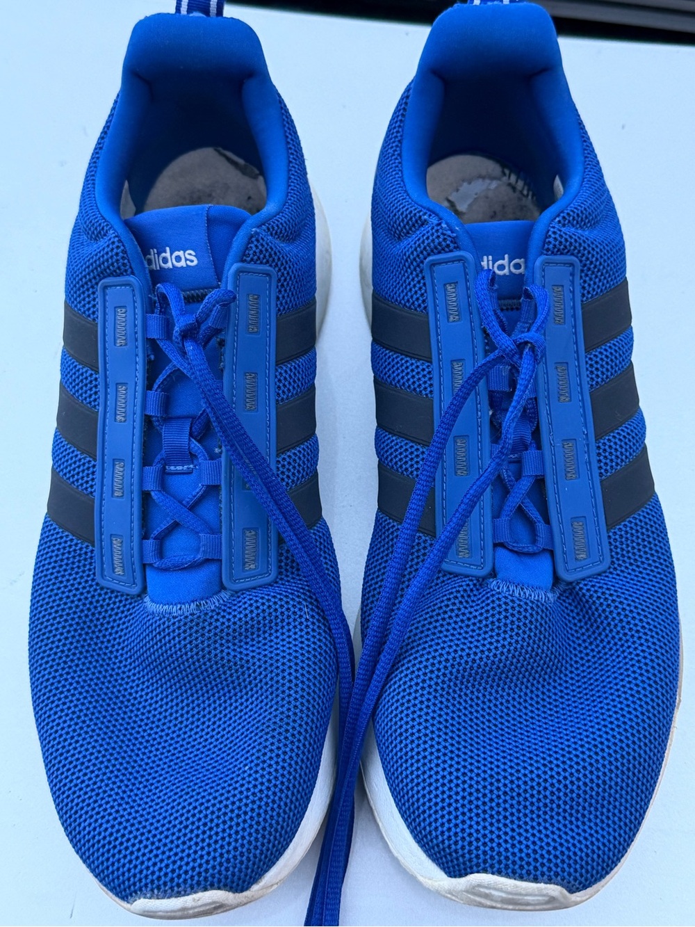 Adidas PWI 001001 Men’s Size 13 Blue Cloudfoam Running Shoes Sneakers